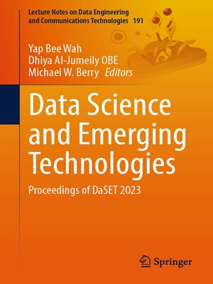 cover image of Data Science and Emerging Technologies
